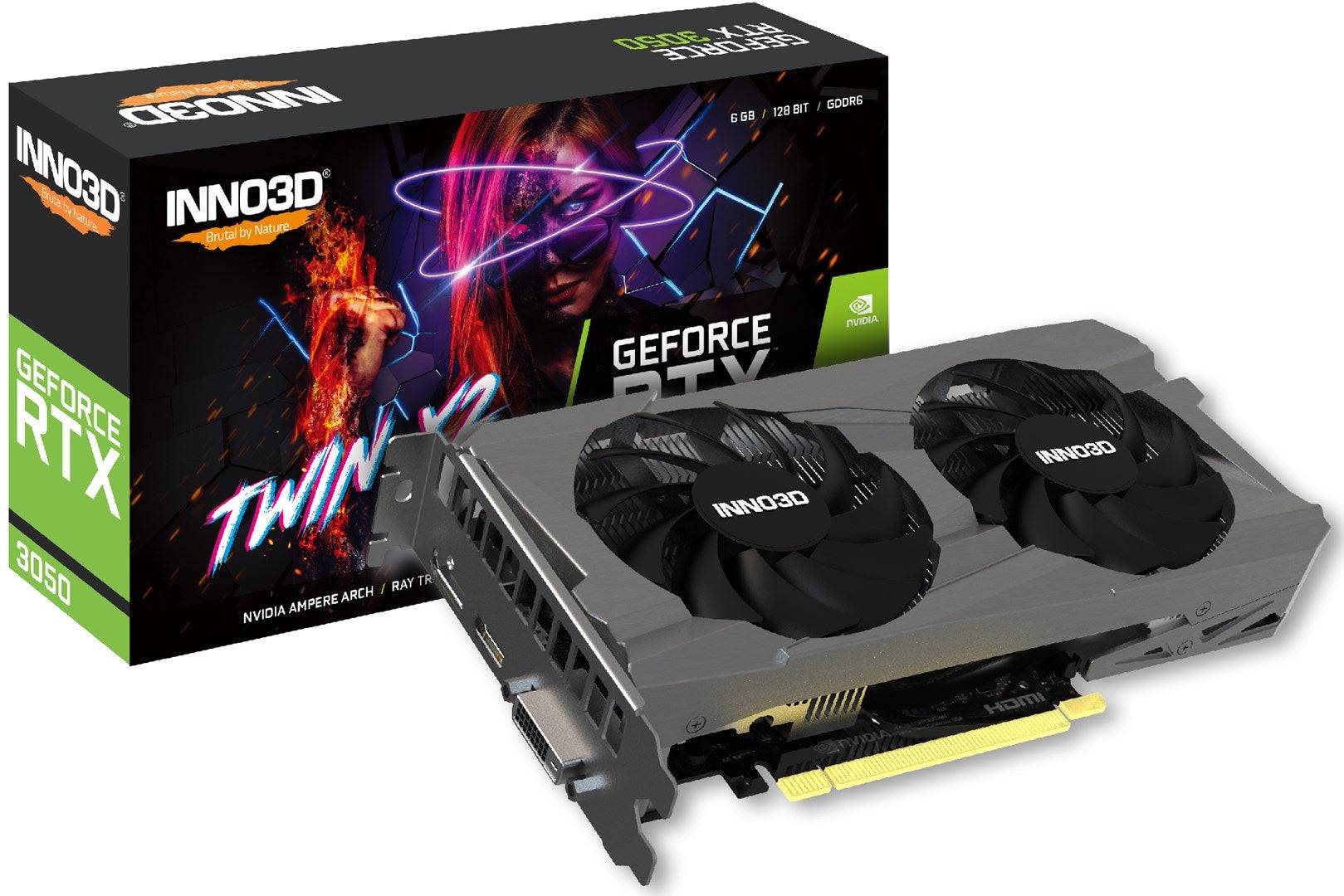 InnoVISION Inno3D GeForce RTX 3050 TWIN X2 Grafische Kaart 6GB GDDR6 (N30502-06D6-1711VA60)-3