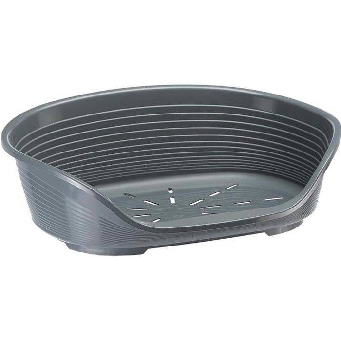 FERPLAST Siesta Deluxe Mand Maat 6 - 70,5 x 52 x 23 cm - Donkergrijs-0