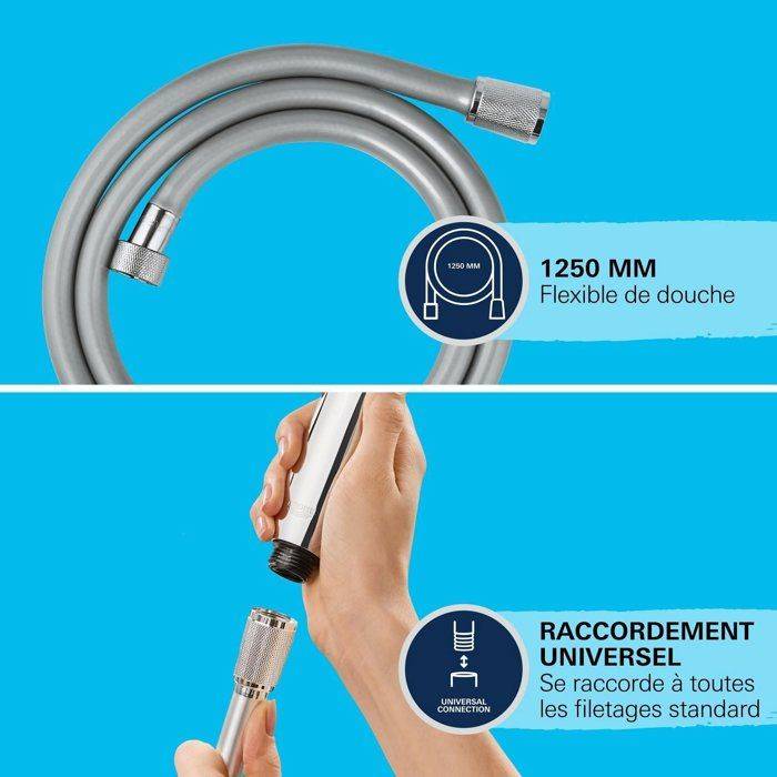 GROHE VitalioFlex Trend Doucheslang 1,25 m Chroom-4