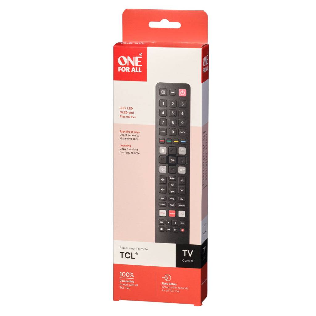 One For All URC4922 Afstandsbediening voor TCL TV-1