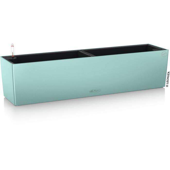 LECHUZA Plantenbak - Balconera Color 80 - 79 x 19 x 19 cm - Pastelgroen - 12 L-0