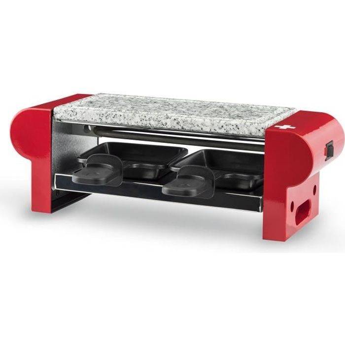 H.Koenig Raclette Grill - RP2 - Voor 2 Personen - Granieten Plaat - 350 W-0