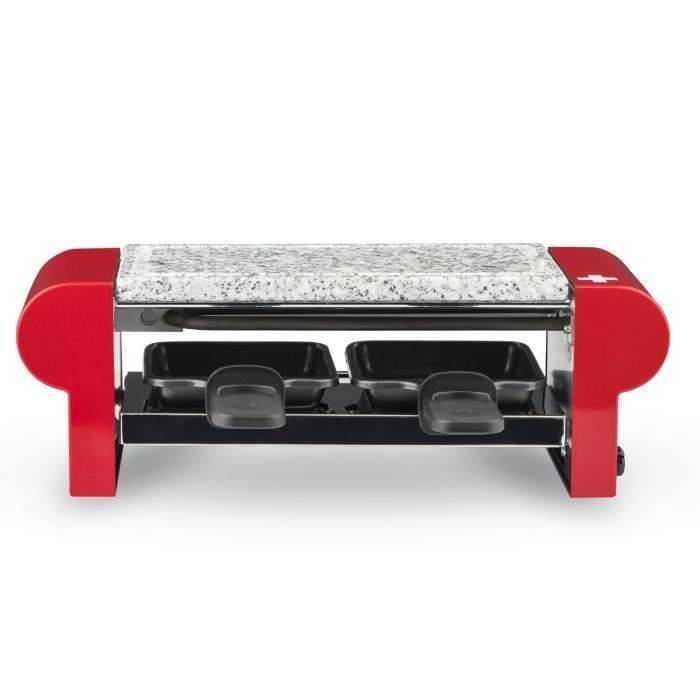 H.Koenig Raclette Grill - RP2 - Voor 2 Personen - Granieten Plaat - 350 W-1