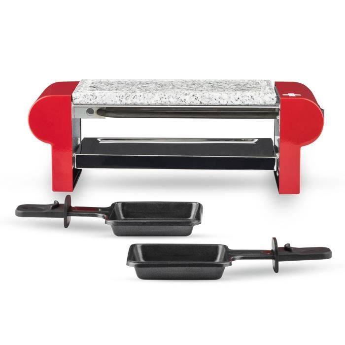 H.Koenig Raclette Grill - RP2 - Voor 2 Personen - Granieten Plaat - 350 W-2