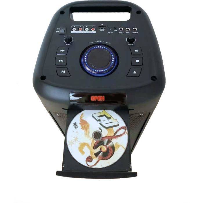 INOVALLEY Luidspreker met CD-speler - MS06 - Bluetooth 5.0 - 1000 W - Karaoke-2