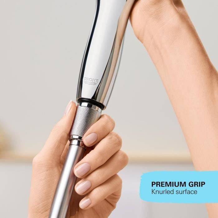 GROHE Flexibele Douchekop - 1,5 m - Chroom - VitalioFlex Trend-3