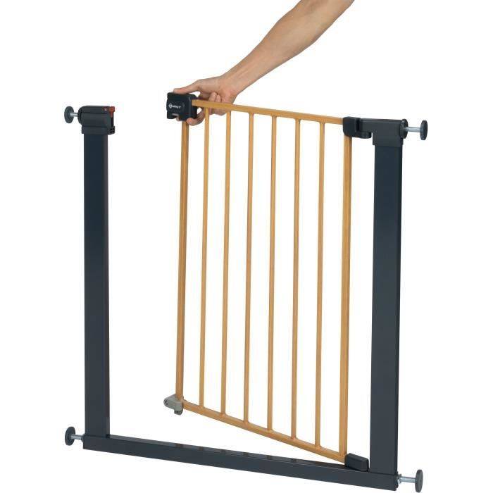 SAFETY 1st Easy Close Kinderveiligheidshek - 73 tot 80 cm - Houtlook - Drukgemonteerd-4