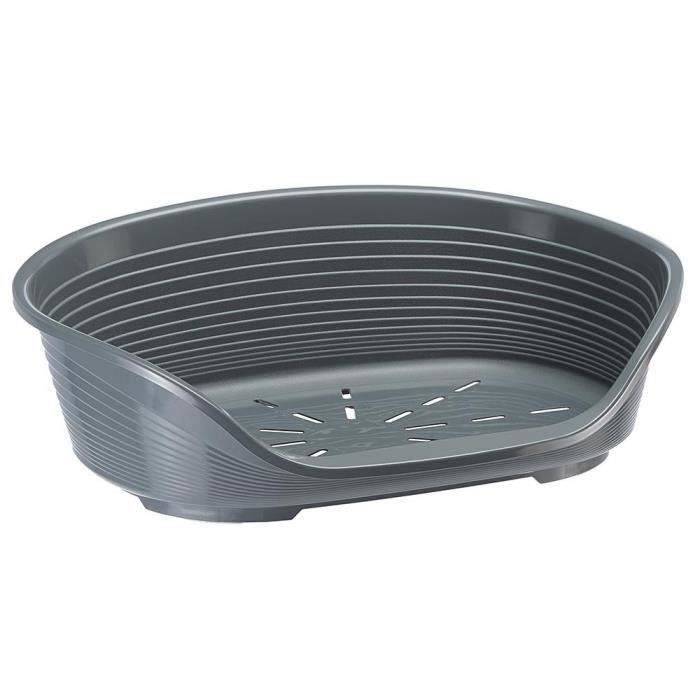 FERPLAST Siesta Deluxe Mand Maat 4 - 61,5x45x21,5 cm - Donkergrijs-0