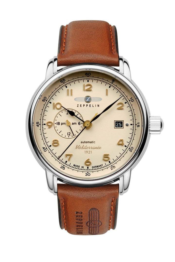 Zeppelin Mediterranee 9668-5 Automatisch Horloge-0