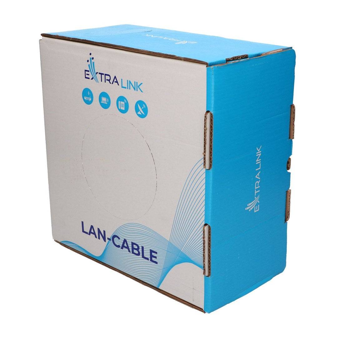 Extralink Netwerkkabel CAT6A UTP 100 m EX.96655-4