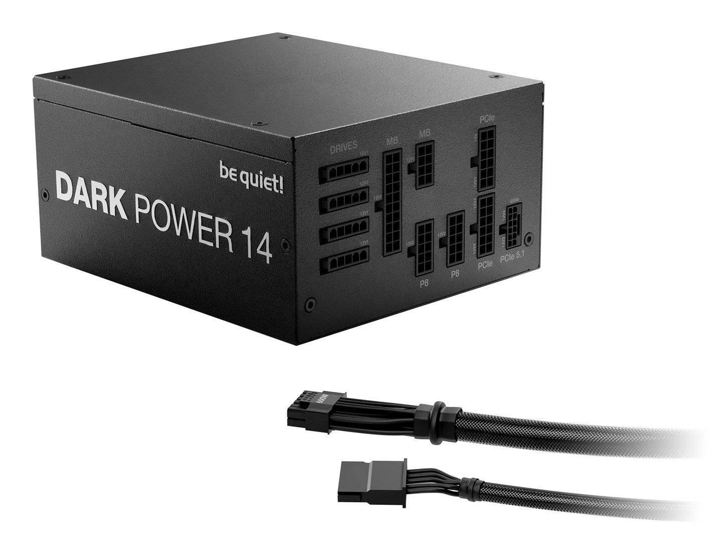 Be Quiet! DARK Power 14 1000W - ATX 3.1 - 1 x 12-Pin High Power GPU - 4x PCIe Kabels (BP020EU)-1