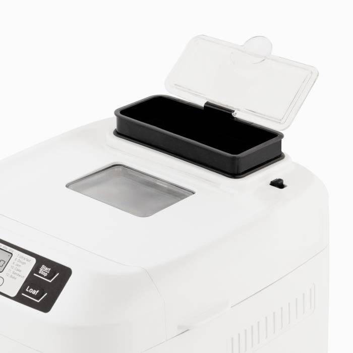 HKoeNIG Broodmachine - BAKE340 - 12 Programma's - 3 Bakniveaus - 800 g Capaciteit-3