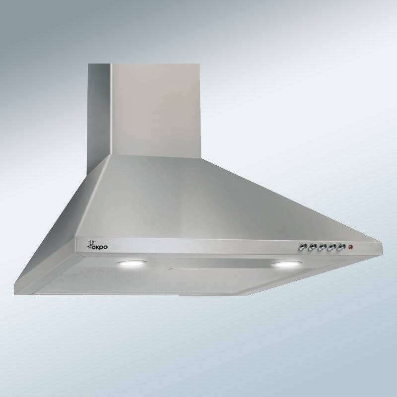 Akpo Wandafzuigkap 60 cm RVS WK-4 Classic Eco-0