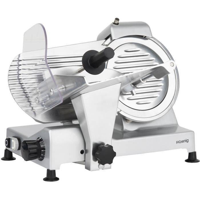H.Koenig Vlees Snijmachine - MSX220 - 240 W - 220 mm Mes - Verstelbare Dikte 0-12 mm-2