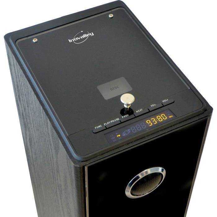 INOVALLEY HP33-CD Bluetooth Geluidstoren - CD Speler - 100W Vermogen-1