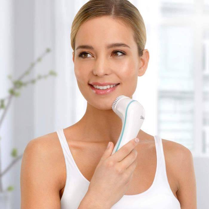 SILK'N PURE Gezichtsreinigingsborstel Gecombineerde en Gevoelige Huid 4 Reinigingsprogramma's-2