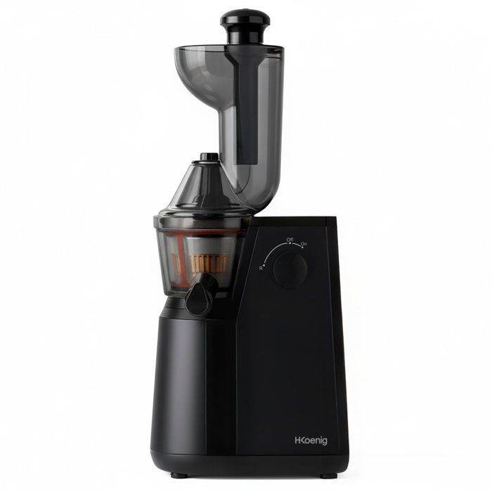 HKoeNIG GSX24 Juicer - 400W - 1 L - Zwart - Extra Langzame Pers Technologie-0