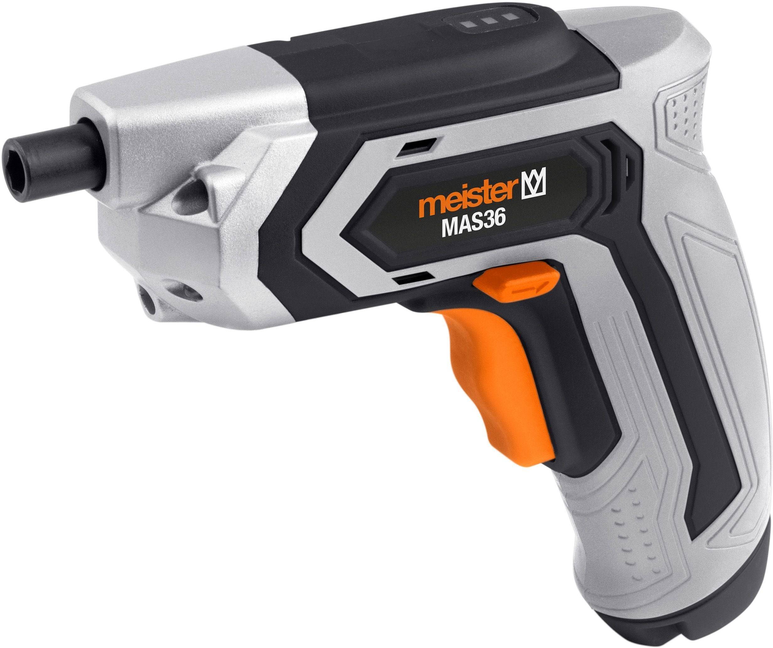 MEISTER MAS36 Accuboormachine - 3.6V Li-ion - 2.0 Ah Accu - 5 Nm Koppel-0