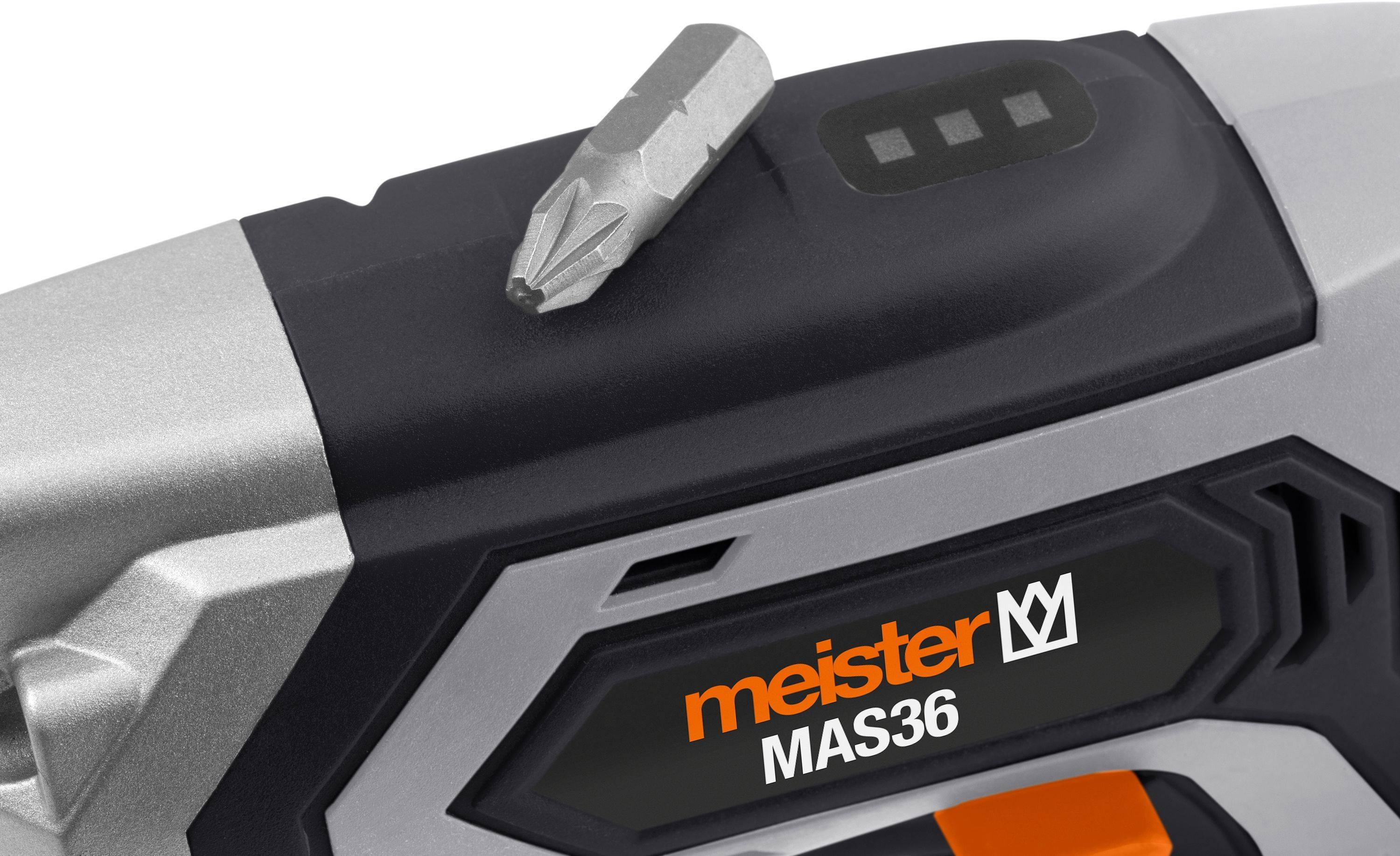 MEISTER MAS36 Accuboormachine - 3.6V Li-ion - 2.0 Ah Accu - 5 Nm Koppel-4