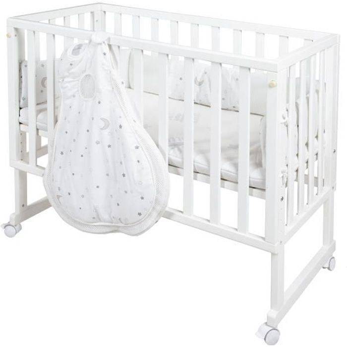3-in-1 Co-Sleeping Bed - ROBA - SAFE ASLEEP - 'Sternenzauber' Inclusief - Wit-0