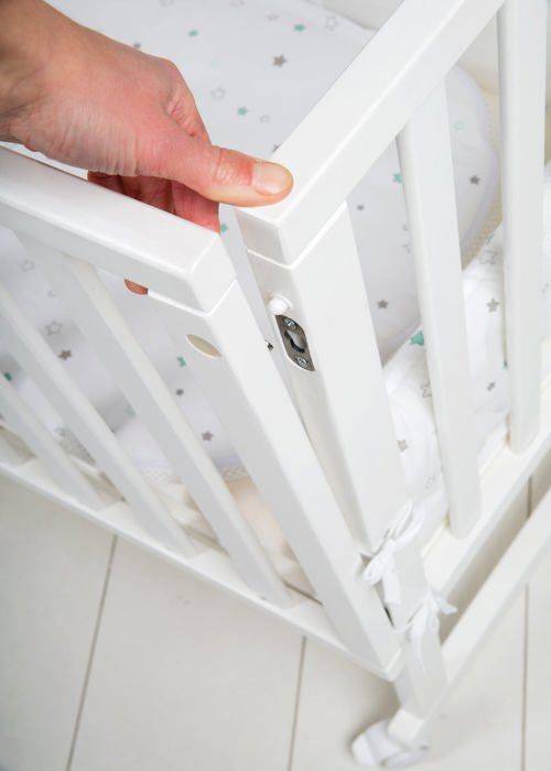3-in-1 Co-Sleeping Bed - ROBA - SAFE ASLEEP - 'Sternenzauber' Inclusief - Wit-4