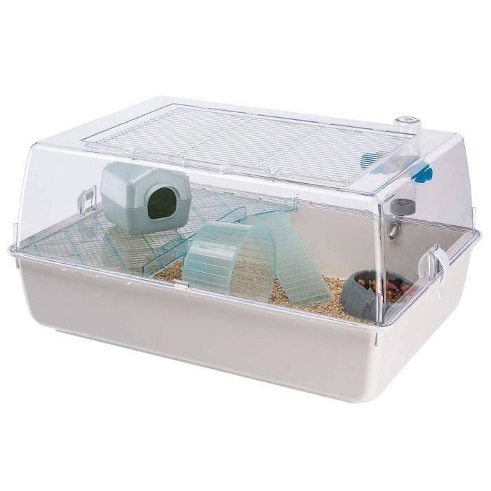 FERPLAST Hamsterkooi 55x39x27cm Mini Duna Wit-1