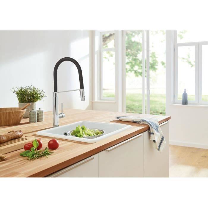 GROHE Concetto 31491000 Keukenmengkraan, Professionele Draaibare Uitloop, 360° Rotatie-3