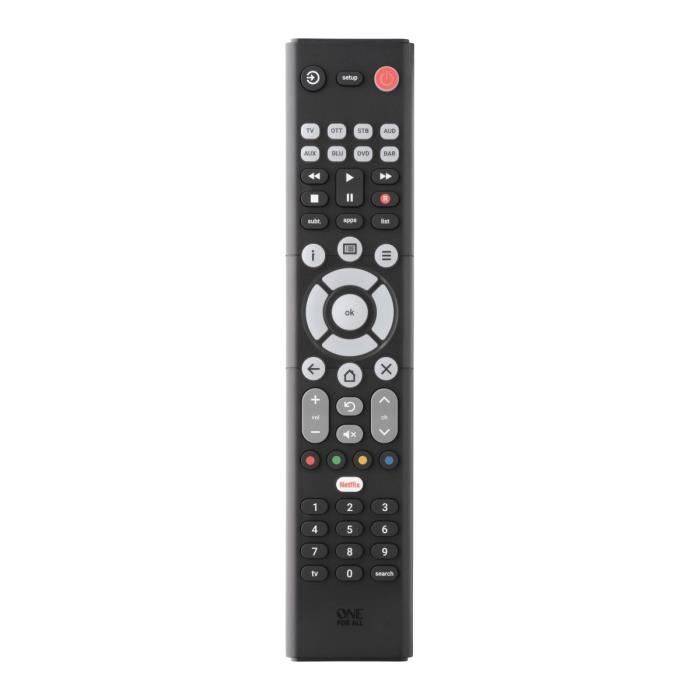 ONE FOR ALL Universele Afstandsbediening - URC1282 - Essence Basic 8in1-1