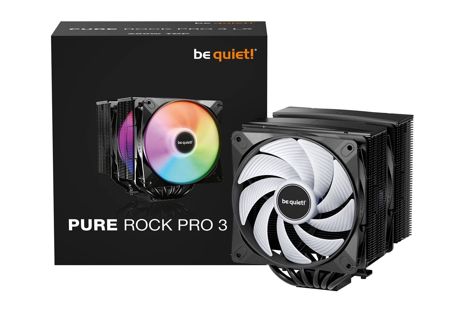 Be Quiet! Pure Rock PRO 3 LX ARGB CPU Koeler voor Intel en AMD, zwart (BK043)-4