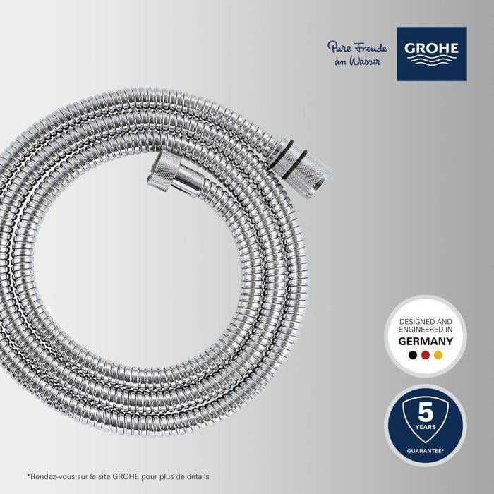GROHE VitalioFlex Metal Doucheslang 1,75 m-2