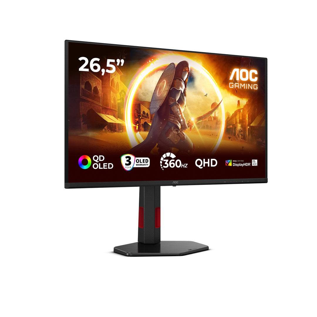 AOC G4 Q27G4SDR 26.5" QD-OLED Gaming Monitor-1