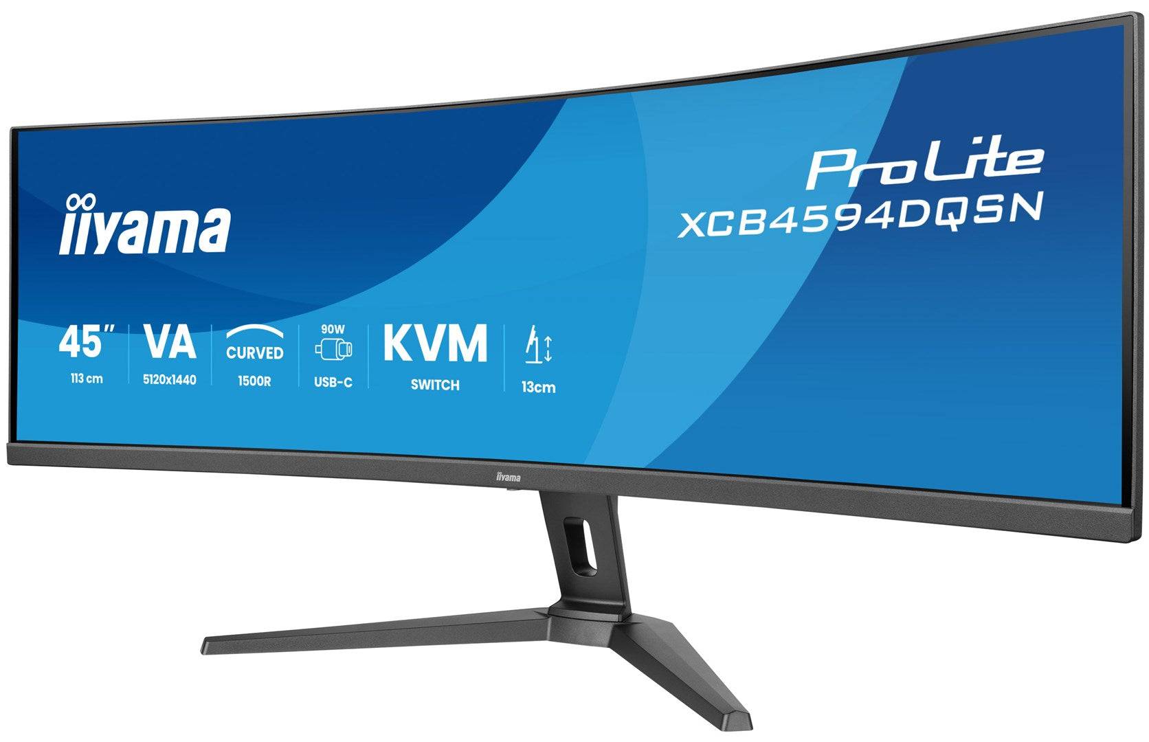 Acer Computer Monitor 44,5 inch Dual QHD 5120 x 1440 165 Hz Zwart XCB4594DQSN-B1-2