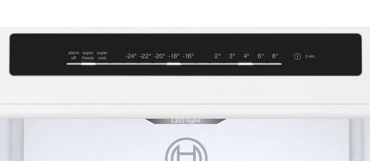 Bosch Serie 6 KGN39LBCF Koel-Vriescombinatie 363 L C Zwart-1