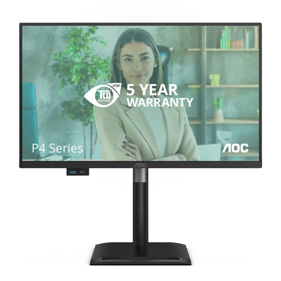 AOC Monitor 23,8 inch Full HD 1920 x 1080 IPS 582108-4