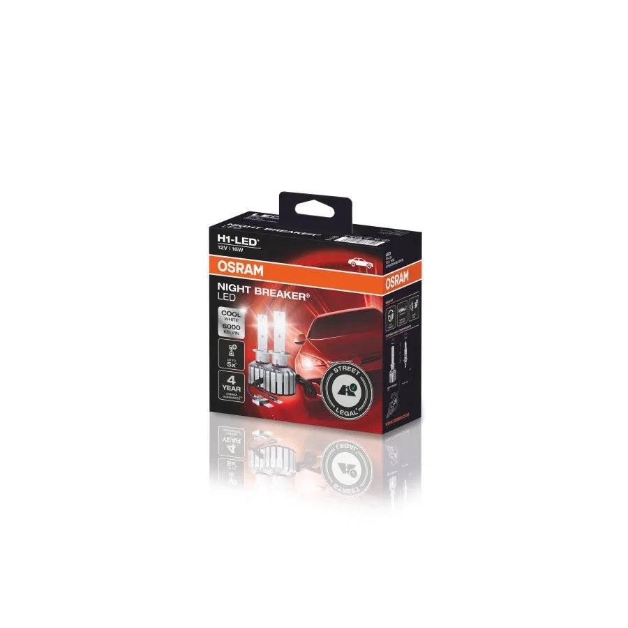 LED Lamp Set van 2 H1 12V 16W - NIGHT BREAKER 2pcs-0