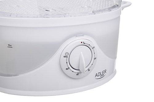 Adler AD 633 Stoomkoker 800 W 3 Mandjes 9 L Capaciteit Vrijstaand Wit-2