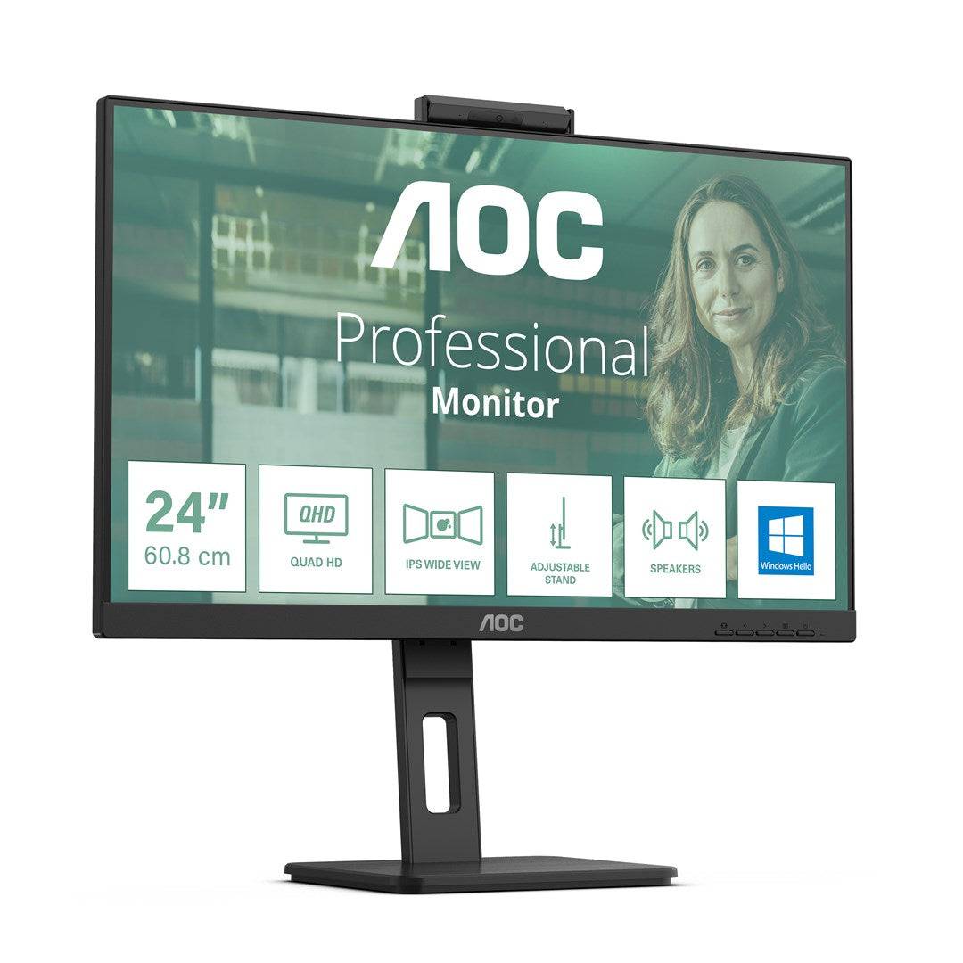 AOC Monitor 23,8 inch Full HD 1920 x 1080 IPS 24P3CW-2