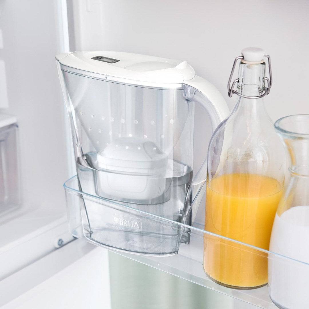 BRITA Marella + 3 Maxtra Pro Waterfilterkan 2,4 L Transparant/Grijs | Model 33968-3