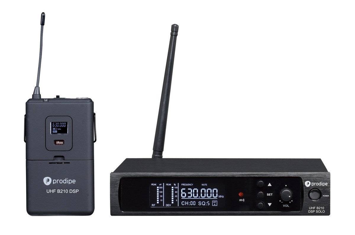PRODIPE B210SOLO DSP UHF Draadloos Systeem - PROUHFB210SOLO-0