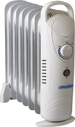 MESKO Elektrische Ruimtesverwarming Olie 700W Wit | Model MS 7804 7 Vinnen-0