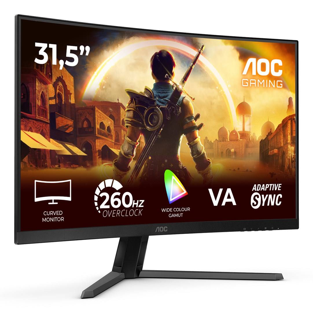 AOC G4 Monitor 31,5 inch Curved Full HD 1920 x 1080 VA C32G42ZE-0