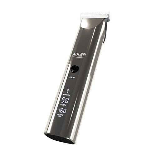 Adler AD 2834 Haartrimmer Zilver 60W 5 Snelheden Oplaadbaar-2