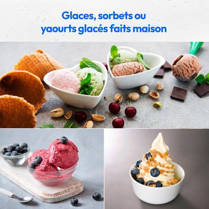 MEDION IJs Maker met Compressor - 1 L Capaciteit - Ideaal voor IJs, Bevroren Yoghurt & Sorbet-3