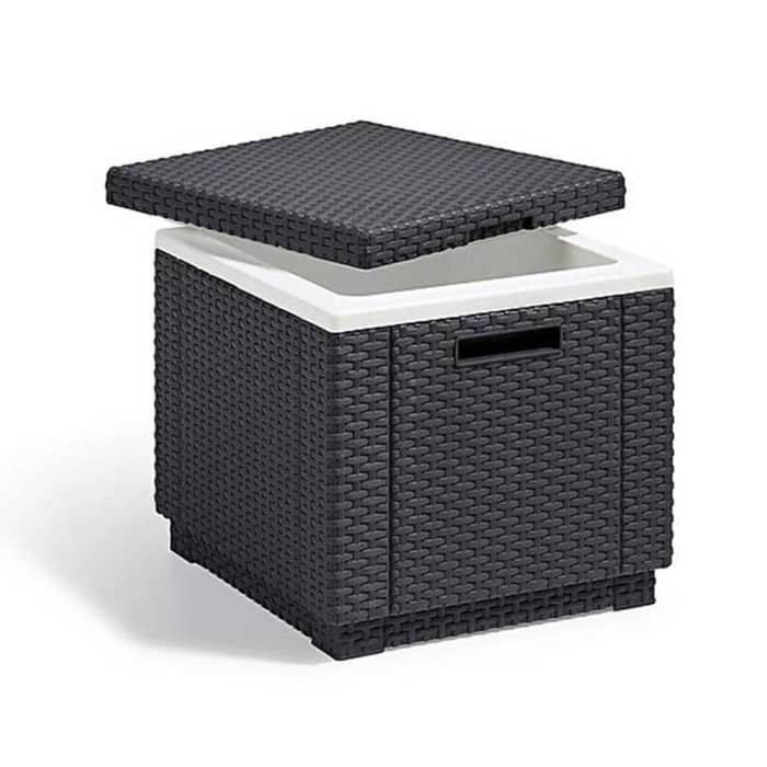 Keter Glacier IJsblokjes Koeler - Grafiet - 405981-0