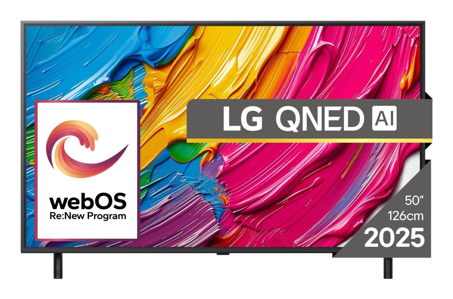 LG QNED 43QNED80A3A 43" 4K Ultra HD Smart TV Wi-Fi Zwart-0