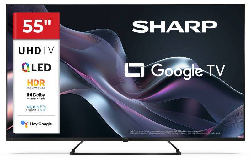 SHARP 55HP6265E 55-inch 4K Ultra HD Smart TV 3840 x 2160 HDR10 Dolby Vision-0