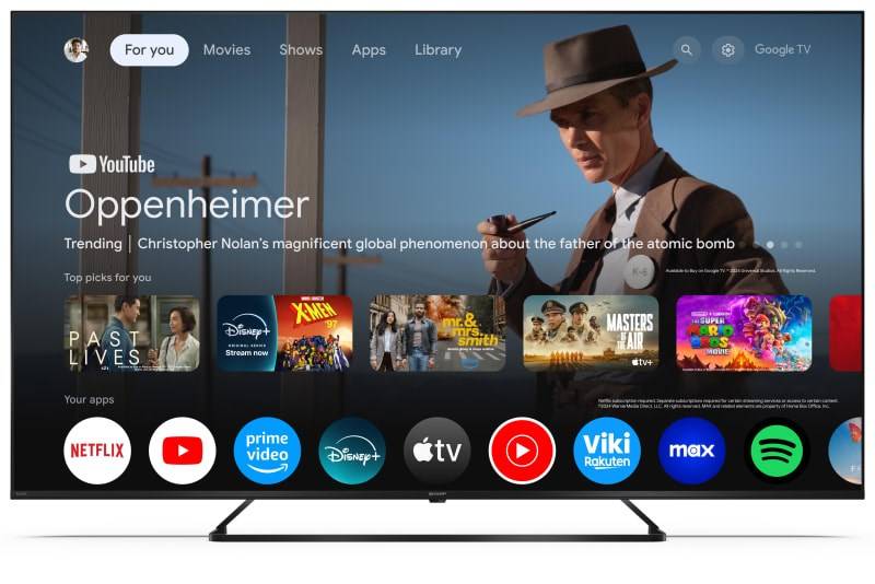 SHARP 55HP6265E 55-inch 4K Ultra HD Smart TV 3840 x 2160 HDR10 Dolby Vision-2