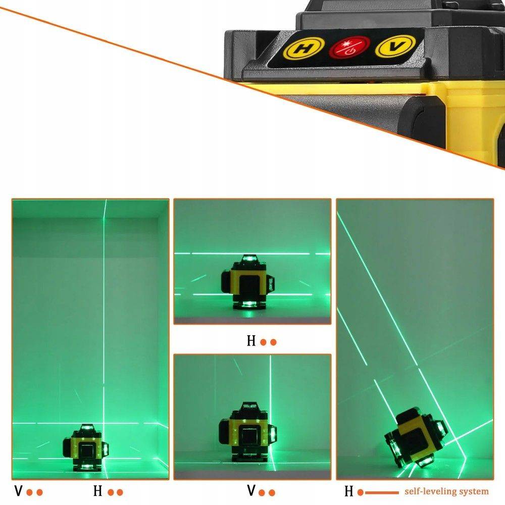 Extralink 4D Laserwaterpas voor Bouw en Renovatie-1