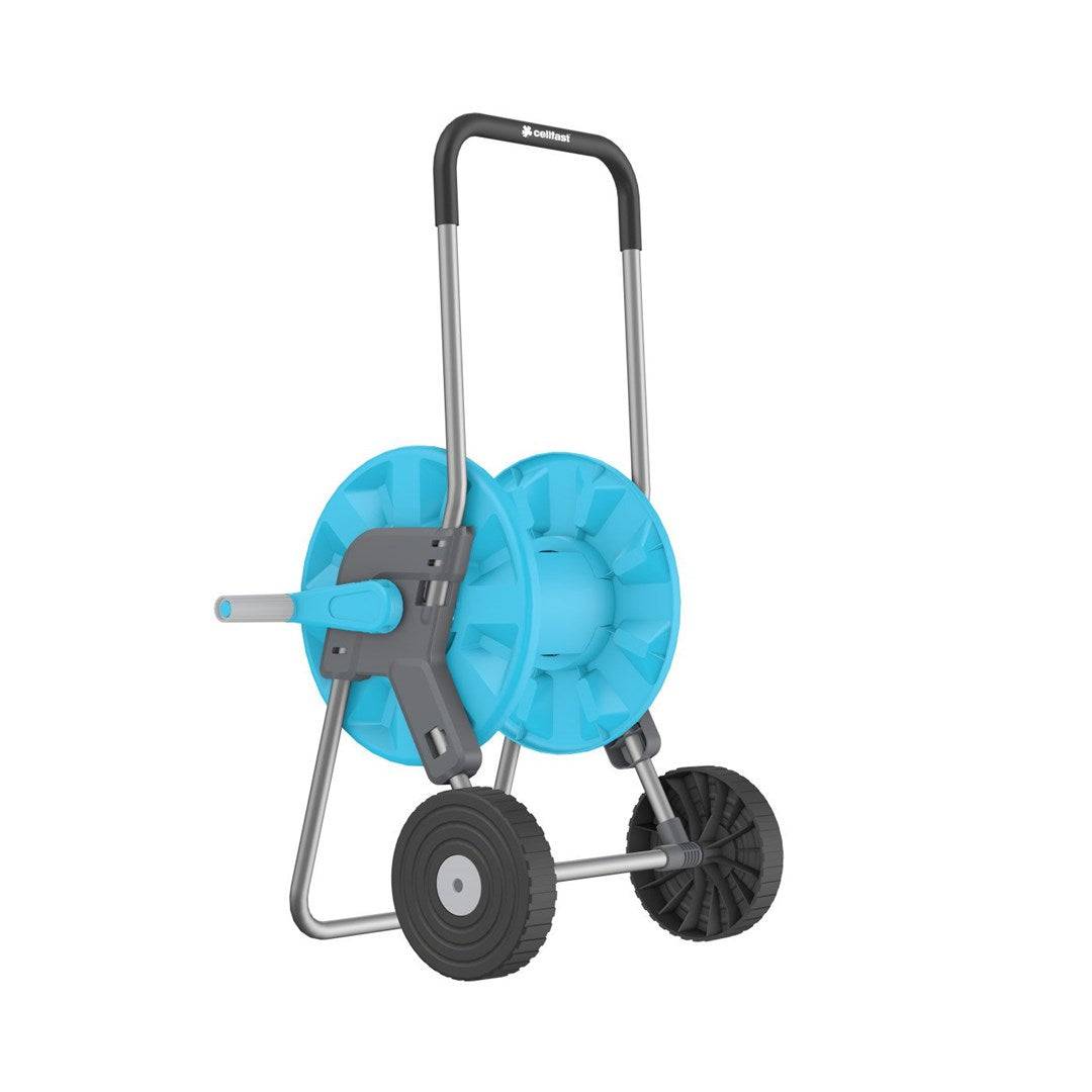 CELLFAST Slangwagen ALUPLUS 55-260 voor 60 m Slang - Aluminium Frame - Weerbestendig-0