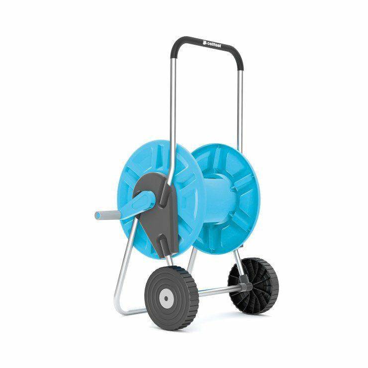 CELLFAST Slangwagen ALUPLUS 55-260 voor 60 m Slang - Aluminium Frame - Weerbestendig-1